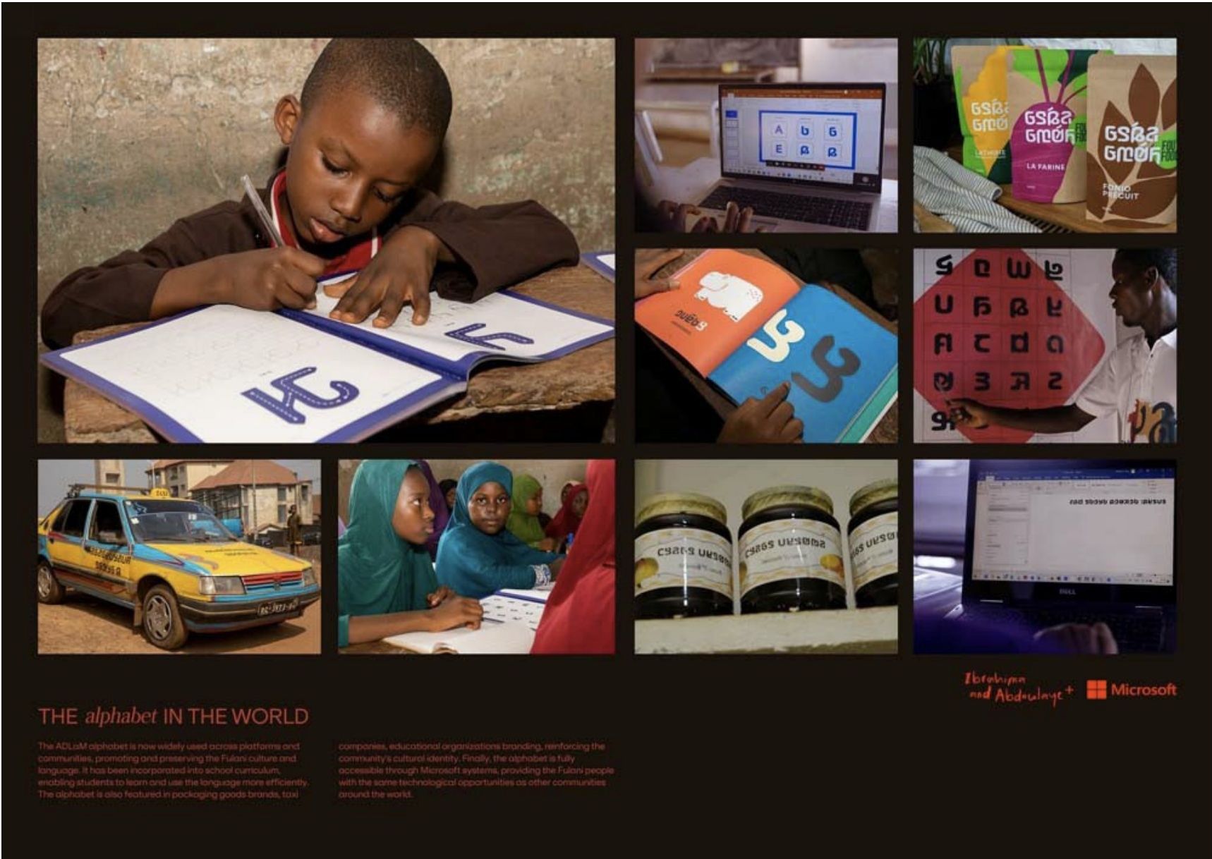 Figure 5: Microsoft ADLaM campaign materials (Socrates Papazoglou, 2024).